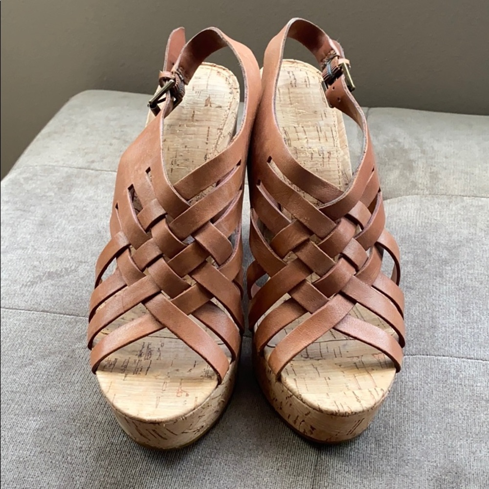 Ralph Lauren Wedge Sandals Women’s Size 6